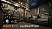 Dolby Atmos / DTS:X - 7.2.4 Klipsch and SVS Small Home Theater Room Tour #2