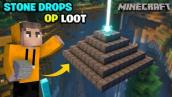 Minecraft, But Stone Drops OP Loot | Minecraft Mods | In Telugu | THE COSMIC BOY