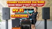 Combo karaoke gia đình CHUẨN cho phòng 30-40m² | Nghe nhạc, hát CỰC HAY | Giá quá ngon 49.100.000đ