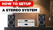 How To Setup A Basic HIFI Stereo System | Turntable, Amp \u0026 Speakers