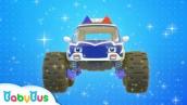 Monster Police Car Patrol Team | BabyBus Safety Tips | Super Rescue Team | Baby Song | BabyBus
