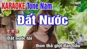 Đất Nước Karaoke Tone Nam - Nhạc Cách Mạng 2022 - Beat Nhạc Sống Thanh Ngân