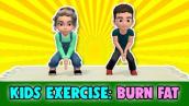 Kids Exercise: Full Body Fat Burn (Half an Hour a Day)
