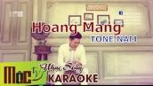 Karaoke Hoang Mang | Tone Nam Beat Chuẩn Hay Nhất