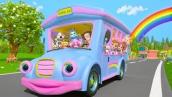 Wheels on the Bus | Best Sing Along Songs \u0026 Nursery Rhymes | Cartoons by Little Treehouse
