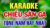 Karaoke Liên Khúc Nhạc Sống Rumba Dễ Ca Toàn Bài Hay | Chiều Sân Ga