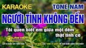 Người Tình Không Đến Karaoke Nhạc Sống Tone Nam C#m I Karaoke Lâm Hiền
