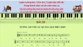 Luyện thanh | Bài 20 | Xướng âm | Cảm âm | Luyện đọc tiết tấu | Bài luyện xướng âm thi vào nhạc viện
