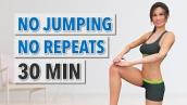 30 MIN TOTAL BODY NO JUMPING, NO REPEATS - HOME WORKOUT