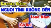 [Karaoke Guitar] NGƯỜI TÌNH KHÔNG ĐẾN Tone Nam - Rumba Gõ Bo Đường Phố Âm Thanh Mộc Mạc Xưa 1975