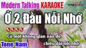 Ở 2 Đầu Nỗi Nhớ Karaoke Tone nam | Phong Cách Modern Talking - Karaoke Nhạc Sống Thanh Ngân