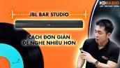 Loa Soundbar JBL Bar Studio Noir - MỚI 2021, Đơn Giản Để Nghe Nhiều Hơn