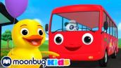Ducks on the Bus - Little Baby Bum | Kids Cartoons \u0026 Nursery Rhymes | Moonbug Kids