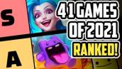 BEST MOBILE GAMES OF 2021 TIER LIST | 41 MOST IMPACTFUL ANDROID \u0026 iOS GAMES OF THE YEAR!