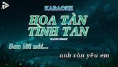 [Karaoke] Hoa Tàn Tình Tan (Haozi Remix) - Giang Jolee | Beat Remix Chuẩn Hot Tik Tok