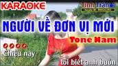 Người Về Đơn Vị Mới Karaoke Nhạc Lính Tone Nam - Tình Trần Organ