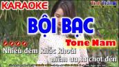 Bội Bạc Karaoke Nhạc Sống Tone Nam ( Bm ) - Tình Trần Organ