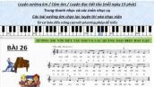 Luyện thanh | Bài 26 | Xướng âm | Cảm âm | Luyện đọc tiết tấu | Bài luyện xướng âm thi vào nhạc viện