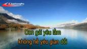 Yêu Lầm Anh Karaoke - Minh Hằng - CaoCuongPro [www.4love.vn]