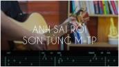 Guitar Solo + Tab | ANH SAI RỒI - SƠN TÙNG M-TP | An Guitar