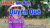 Duyên Quê Karaoke Tone Nam - Phong Cách Disco Modern Talking Xưa - Karaoke Thanh Ngân