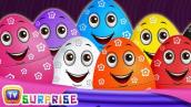Surprise Eggs Wildlife Toys | Learn Wild Animals \u0026 Animal Sounds | ChuChu TV Surprise For Kids