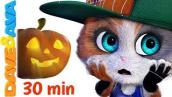 🔥  Five Little Kittens | Halloween Songs | Scary Nursery Rhymes from Dave and Ava 🔥