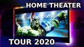 INCREDIBLE Home Theater Tour 2020! | 4K DOLBY DTS 7.2 Emotiva Marantz Sony Setup | MASSIVE DUAL SUBS