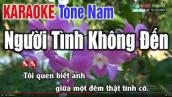 Người Tình Không Đến Karaoke Tone Nam Beat Như Quỳnh - Nhạc Sống Thanh Ngân