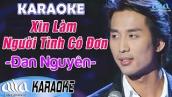 Karaoke XIN LÀM NGƯỜI TÌNH CÔ ĐƠN Đan Nguyên - Karaoke Nhạc Vàng Hay Nhất - Asia Karaoke Tone Nam