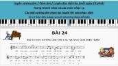 Luyện thanh | Bài 24 | Xướng âm | Cảm âm | Luyện đọc tiết tấu | Bài luyện xướng âm thi vào nhạc viện