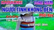 Người Tình Không Đến Karaoke Bolero Nhạc Sống Tone Nam ( BẢN PHỐI HAY ) - Tình Trần Organ