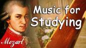 Classical Music for Studying and Concentration- Mozart Study Music - Relaxing Music Flute \u0026 Harp