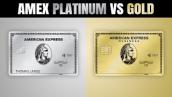 AMEX Platinum vs AMEX Gold Card KEY DIFFERENCES 2022
