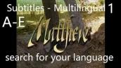 The gospel of Matthew | Multilingual Subtitles +450 | Search for your language in the subtitles tool