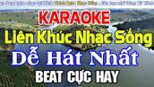 KARAOKE Liên Khúc Nhạc Sống DỄ HÁT NHẤT - Nhạc Sống Cha Cha Cha Karaoke Mới Nhất Cực Hay