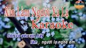 Xin Làm Người Xa Lạ - Karaoke Dan Nguyen || Beat Chuẩn