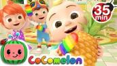 The Colors Song (with Popsicles) + More Nursery Rhymes \u0026 Kids Songs - CoComelon